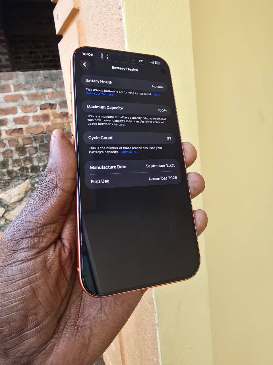 A picture of IPHONE 17 Pro Max eSim AT ONLY 5 100 000
