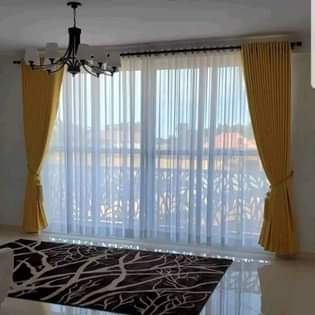 A picture of Curtains 35000 per ready meter
