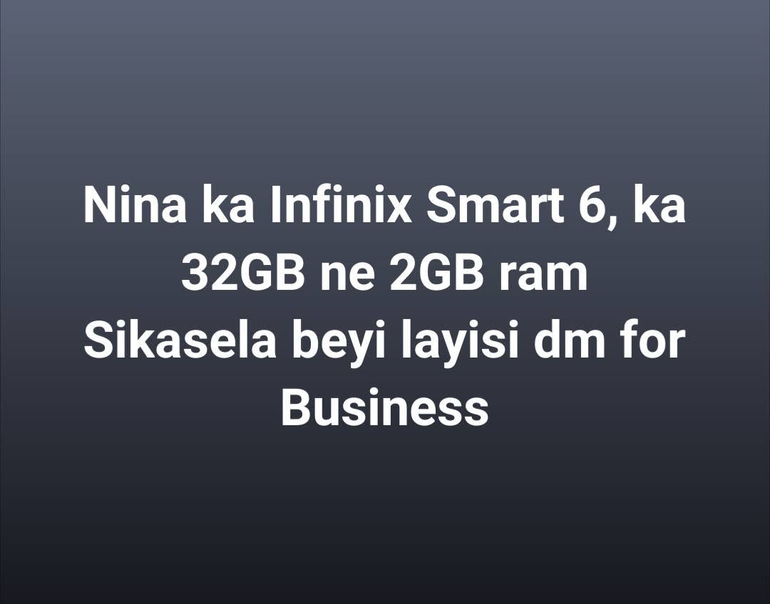 A picture of Infinix Smart 6