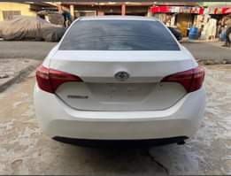 A picture of FRESH OFF BOAT TOYOTA COROLLA 2016 WHITE ON BLACK ACCIDENT
