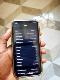 A picture of Iphone x