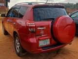 A picture of Red Toyota Rav4 2010