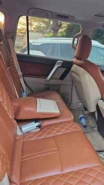 A picture of 2019 Toyota Prado V6 engine few months used first body