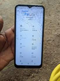 A picture of Tecno camoon 19copy krek hazina madhara gb256 ram4 net4g