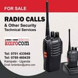 A picture of walkie talkie radio calls