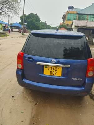 A picture of Toyota raum new model