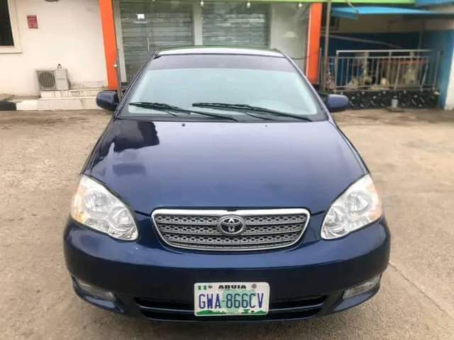 A picture of Toyota corrola 2006