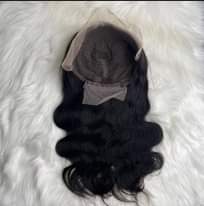 A picture of Human hair bundles and wigs