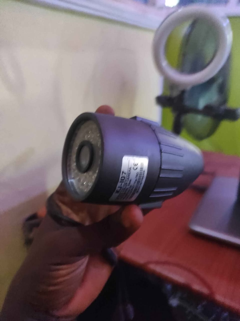 A picture of COMPLETE CCTV camera WITH DVR POWER BOX 4 CAMERAS