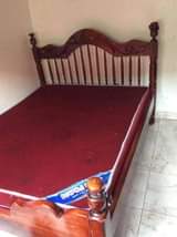 A picture of Bed and mattress