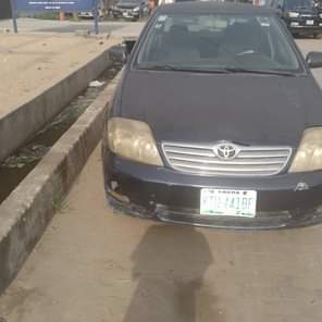 A picture of Toyota Corolla banker type Manual drive nothing to fix Engine
