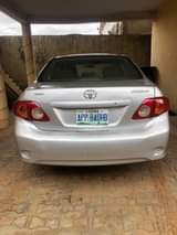 A picture of Toyota Corolla 2009 Automatic Painted on first body Engine Ac