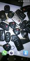 A picture of All kind of keys and Remote