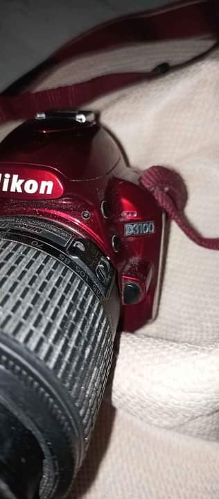 A picture of Camera Nikon d3100 Made in Thailand Excellent condition Lens 55