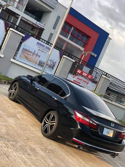 A picture of FOR SALE TWO MONTHS USED HONDA ACCORD 2016 MODEL UNREGISTER