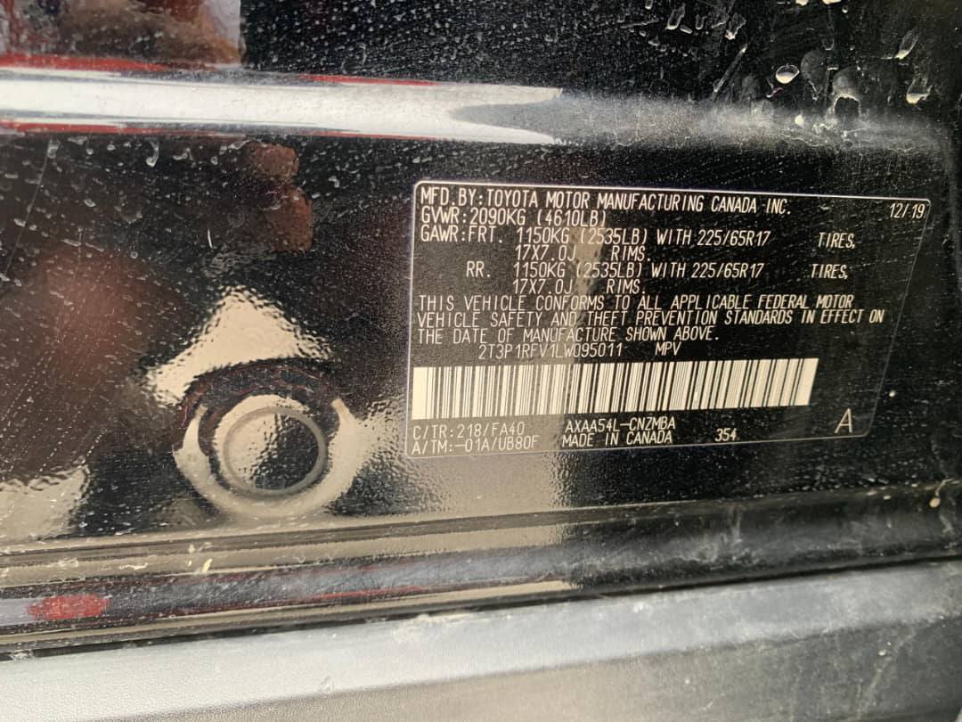 A picture of Toyota RAV4 2023 Entry on custom 2020 model Few months