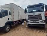 A picture of Howo sino trucks cnhtc faw shacman