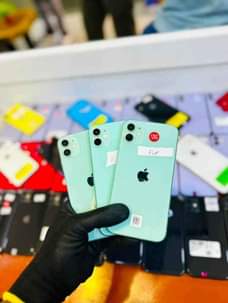 A picture of iPhone 11 plain GB 256 no face