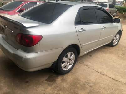 A picture of Toyota Corolla used working perfect Location opic estate 3.5m 08167486889