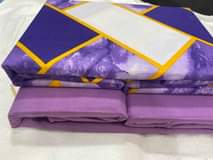A picture of 6pc Cotton bedsheets 2bedsheets 4 pillow cases 120 000 0705394267