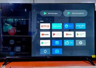 A picture of 43 SPJ Frameless Smart Android Google TV Google Assistant Bluetooth