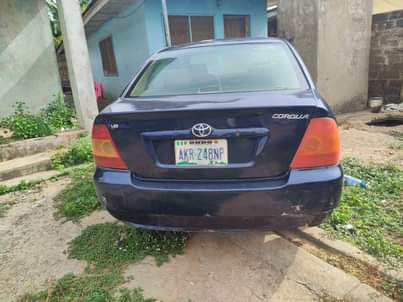 A picture of Toyota corolla