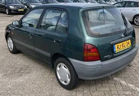A picture of Toks Auction sales 1998 model Toyota starlet Buy and Drive