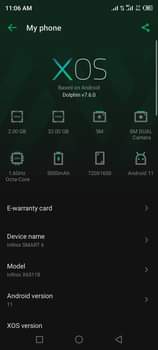 A picture of INFINIX smart 6