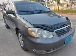 A picture of TOYOTA COROLLA MODEL 2005 Belgium standard Duties duly paid Accident