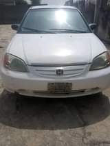 A picture of Manual gear civic 2003 model Painted before location is Ikorodu