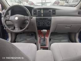 A picture of Over highest grade 06 model Toyota Corolla everything is intact