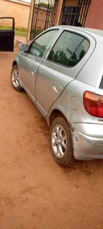 A picture of Toyota Yaris manual very clean nothing to fixed three months