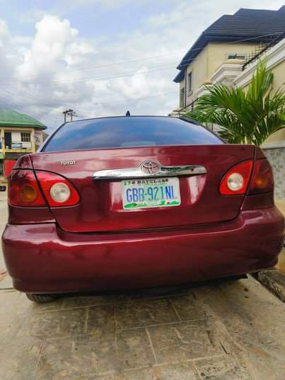 A picture of Sharp Toyota Corolla Engine and Gear smooth Ac chilling Price