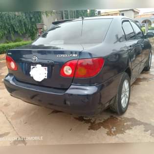 A picture of Toyota Corolla 04 Neatly baked on first body very neat