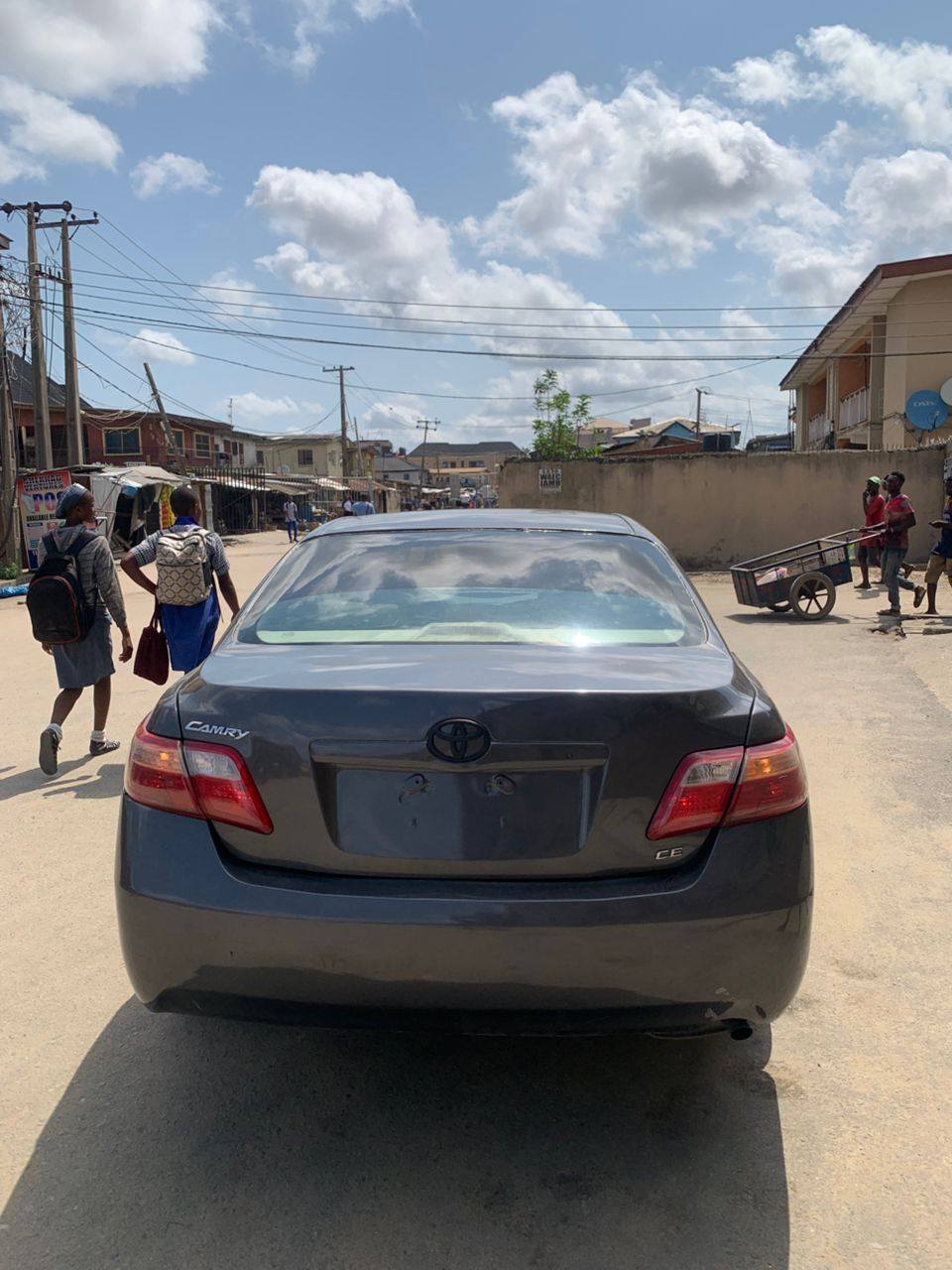 A picture of Dealer deal Registered 2008 Toyota camry body need painted flash