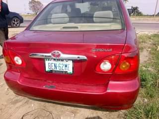 A picture of Toyota Corolla 04 Engine Ac Gear Price 3 5m Location