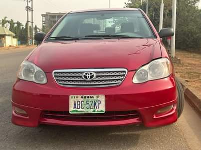 A picture of Toyota Corolla S 2006 model