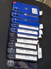 A picture of iPhones