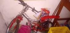 A picture of Fridge and bike