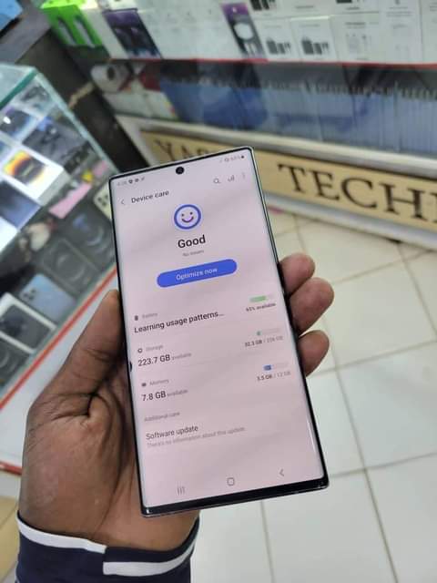 A picture of Samsung Galaxy Note 10 plus 5G