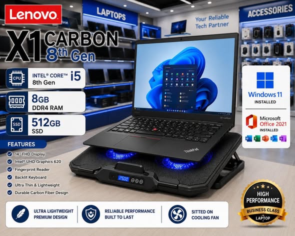 A picture of Premium Business Lenovo X1 CARBON i5 with 8gb Ram and