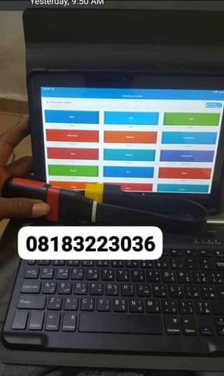 A picture of PROFESIONAL CAR DIAGNOSTICS SCANNER