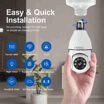 A picture of Bulb Cam 1080p HD Bulb Light Wireless Wifi IP Camera