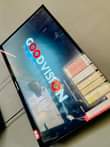 A picture of Tv flat nch 32 Frem less nyembamba Box full Mpya