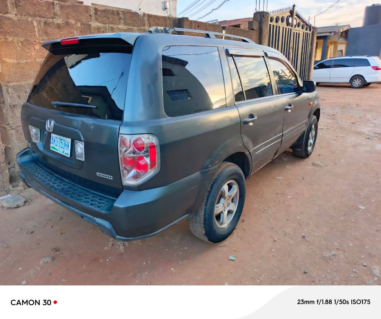 A picture of REGISTER HONDA PILOT 2007