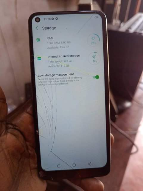 A picture of Infinix note 7 pro
