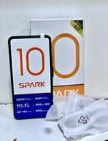 A picture of Tecno SPARK 10 Storage 128GB Ram 6 Full box Price
