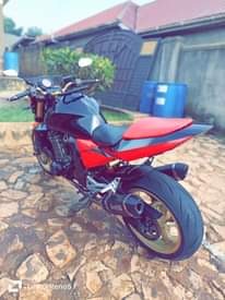 A picture of Kawasaki 953cc 7000km only at 17000 000 ugx