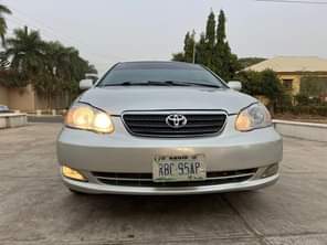 A picture of TOYOTA COROLLA LE 2004 MODEL ENGINE AND GEAR PERFECT AC