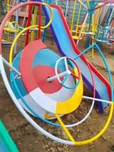A picture of Metallic play ground swings both for schools and home use